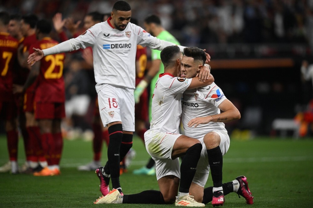 Sevilla, campeón de la Europa League venció a Roma, 41 en penaltis