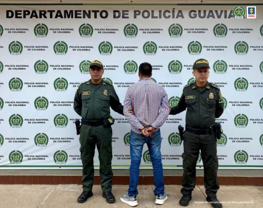 Hombre capturado en el Guaviare por agredir a su esposo