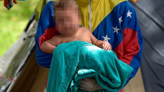 Niños venezolanos en Colombia afp.jpeg Niños venezolanos en Colombia afp.jpeg
