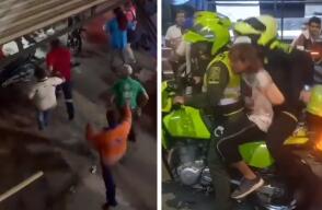 Tres supermercados de la misma empresa fueron asaltados en Bello, Antioquia: increíble video