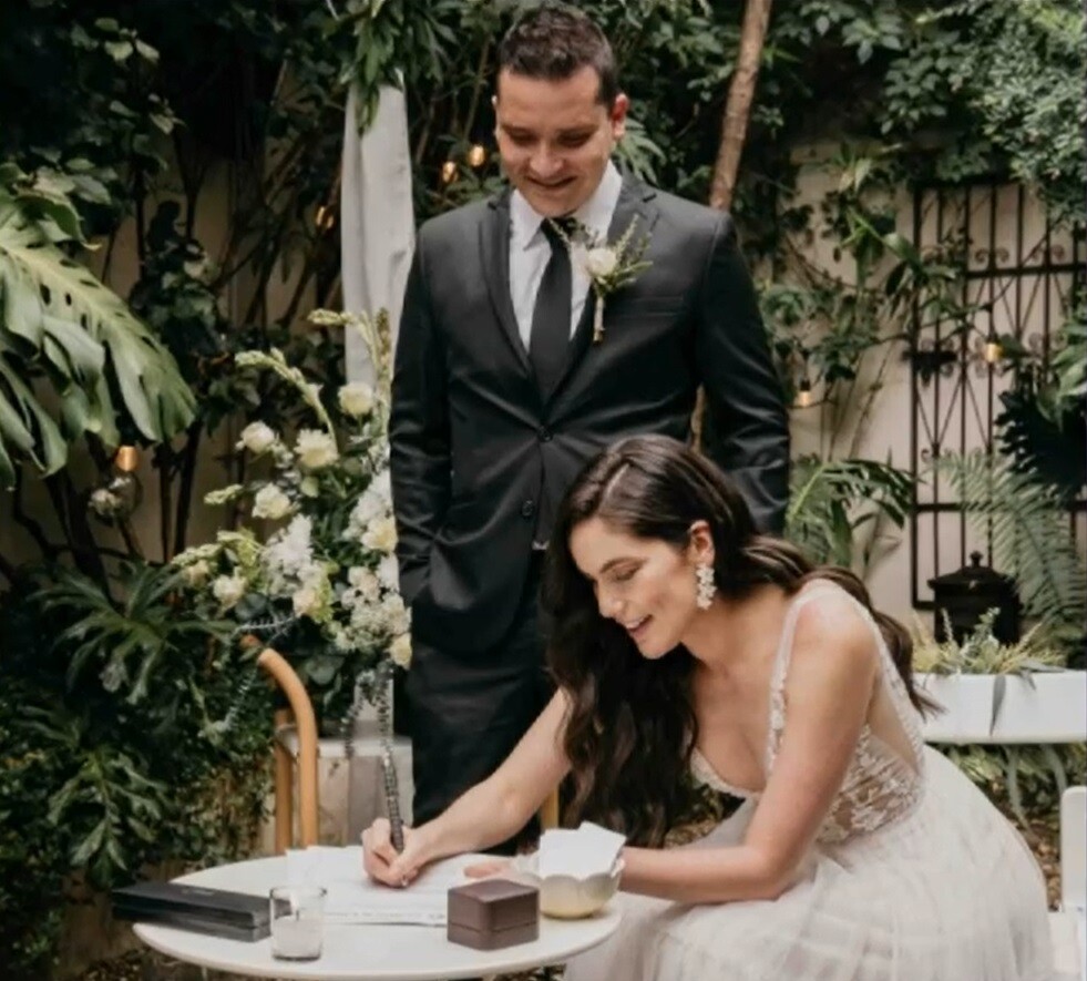Boda de Lina Palma y Diego Pulecio