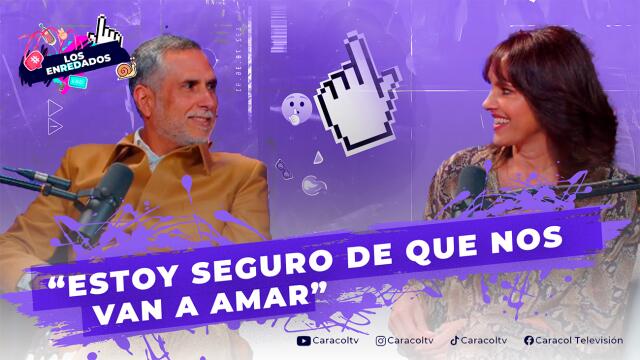 Marlon Moreno habla de su relación Paola Turbay en Los Enredados.