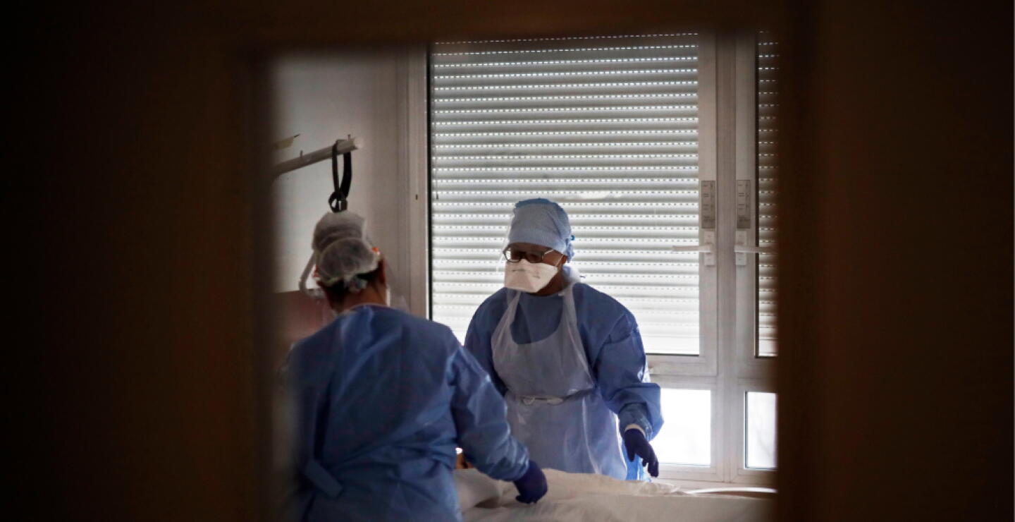 COVID-19 // Foto: Referencia AFP