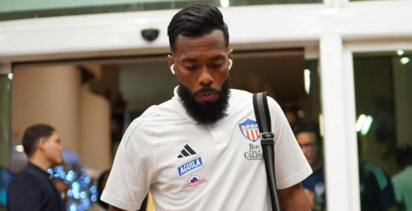 Luis 'Cariaco' González, jugador del Junior de Barranquilla. 