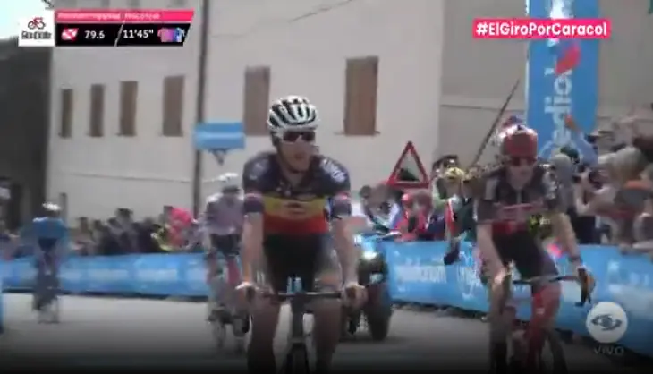 Primer paso premio montaña etapa 15 Giro de Italia 