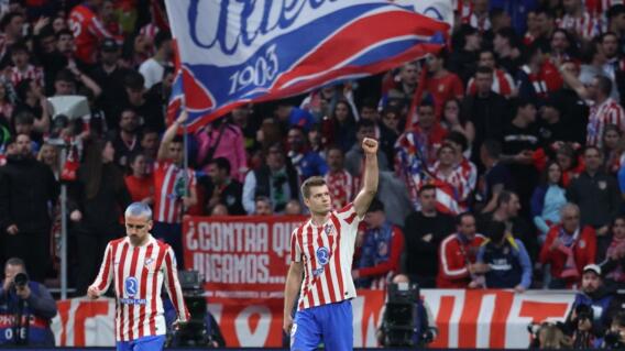 Atlético de Madrid se instaló en los octavos de final de la Champions League.