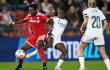 Linda Caicedo en acción de juego en Bayern Múnich vs. Real Madrid por Champions League femenina. 