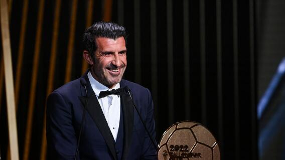 Luís Figo, futbolista portugués  Luís Figo, futbolista portugués