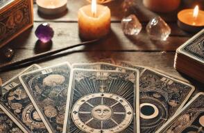 Horóscopo: imagen referencial de la lectura del tarot