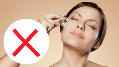 Hielo en la cara Hielo en la cara