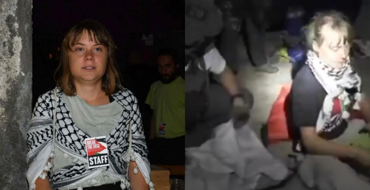 Israel niega abusos a Greta Thunberg y otros activistas detenidos en flotilla que iba a Gaza