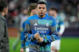 Kylian Mbappé, delantero del Real Madrid.