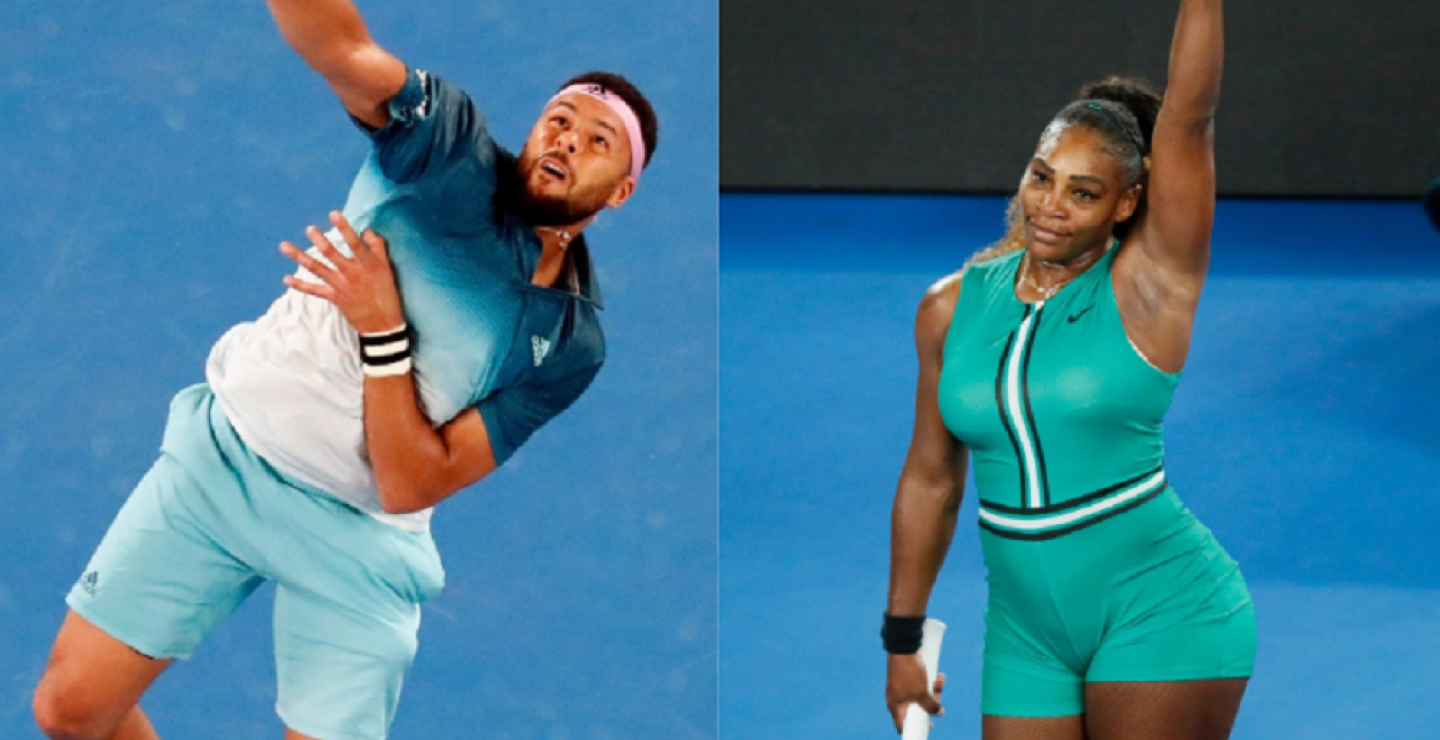 325025_BLU Radio // Novak Djokovic y Serena Williams // Fotos: AFP