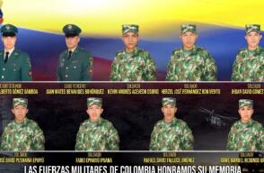 Estos son los nueve militares asesinados en Catatumbo por el ELN Estos son los nueve militares asesinados en Catatumbo por el ELN
