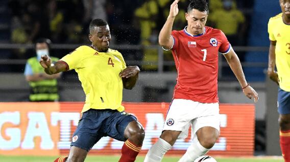 Chile vs Colombia, por Eliminatorias Sudamericanas. Chile vs Colombia, por Eliminatorias Sudamericanas.