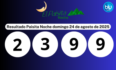 En el sorteo del domingo, 24 de agosto de 2025, el número ganador fue: 2399 - Toro. En el sorteo del domingo, 24 de agosto de 2025, el número ganador fue: 2399 - Toro.