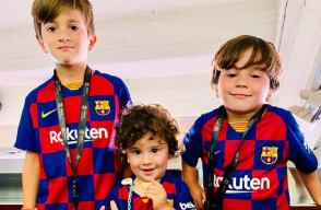 341969_BLU Radio. Hijos de Messi / Foto: Instagram Antonella Roccuzzo