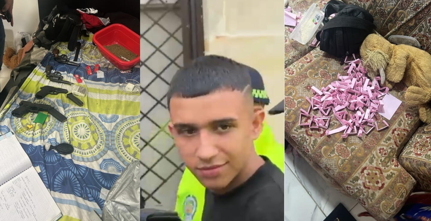 Sonriente ante las cámaras, alias ‘Julito’ quedó con medida de aseguramiento en centro carcelario por decisión de un juez.jpg