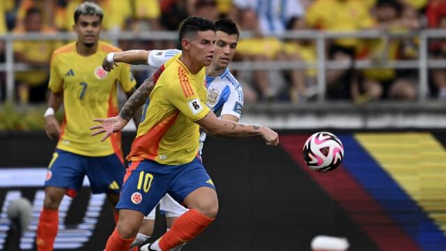 Colombia vs Argentina James Rodríguez Colombia vs Argentina James Rodríguez
