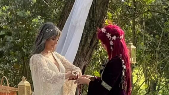 Expresentadora Silvia Corzo se casó y ella es la afortunada a la que le dio el sí