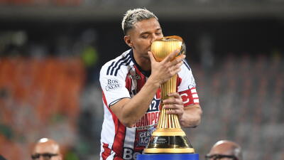 Teófilo Gutiérrez, delantero del Junior de Barranquilla. 
