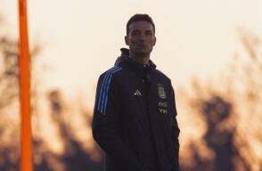 Lionel Scaloni, director técnico de la Selección Argentina.