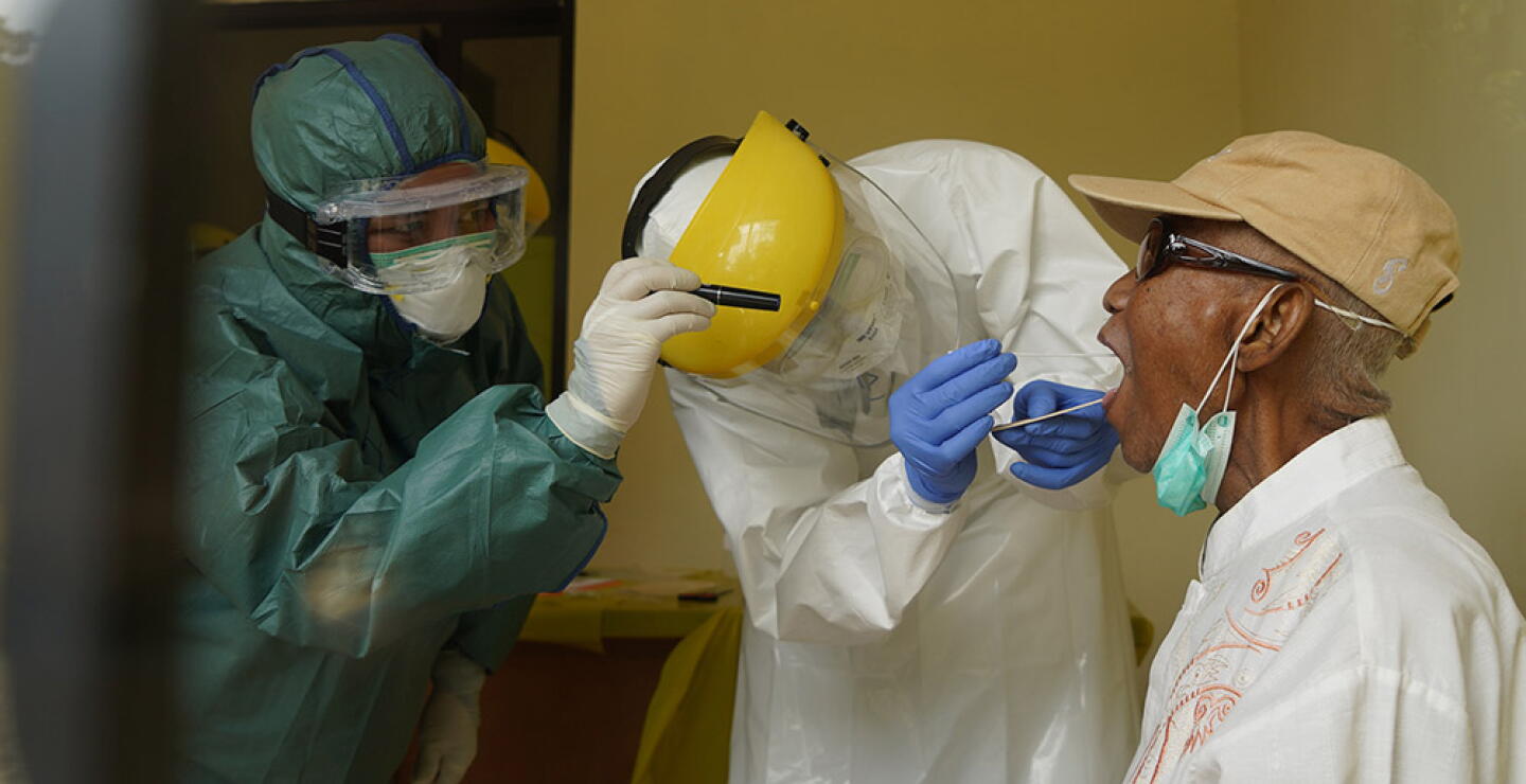 360324_Test de coronavirus // Foto: AFP