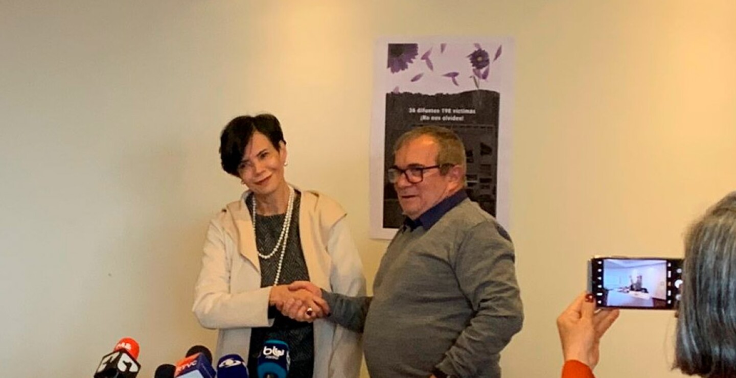 Bertha Fries y Rodrigo Londoño