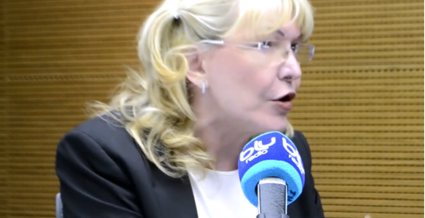 313852_Blu Radio. Luisa Ortega. Foto: Blu Radio