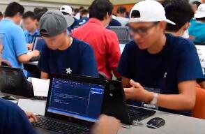 373602_Estudiantes del Sena // Foto: captura video Facebook Sena Comunica