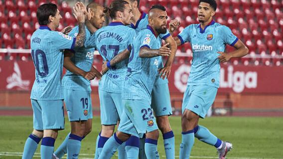 338948_Acción de juego del Mallorca vs. Barcelona