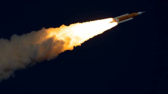 Despegue de Artemis II.