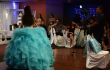 316650_Blu Radio / Quinceañera a punto de bailar el vals. Foto:Tomada de video