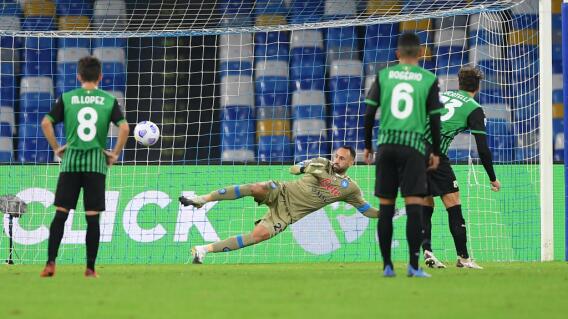 David Ospina, Napoli v US Sassuolo - Serie A David Ospina, Napoli v US Sassuolo - Serie A