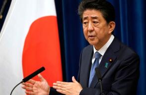 375752_Shinzo Abe / AFP