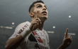 Kevin Serna y un festejo de gol con Fluminense frente a Atlético Mineiro. 