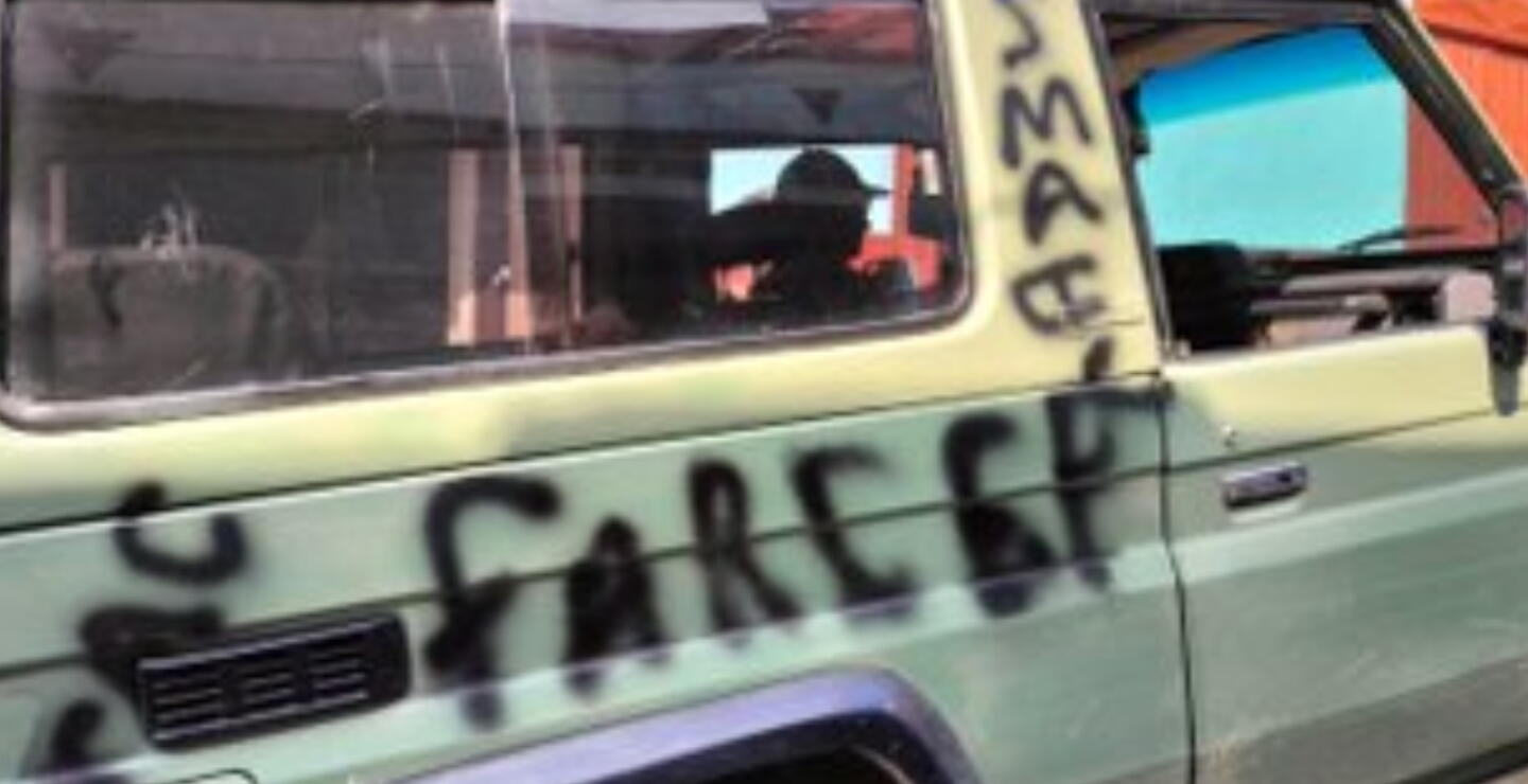 Miedo y zozobra en el sur del Tolima por grafitis de las disidencias de las Farc