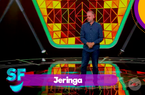 Jeringa en Sábados Felices. Jeringa en Sábados Felices.