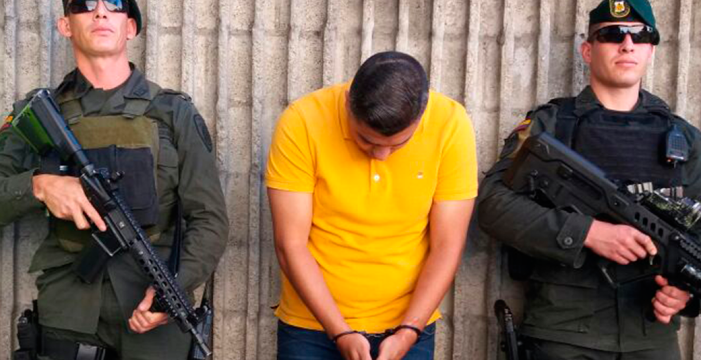 278081_Carlos Brayan Marín Ospina, alias ‘Tombolín’ / Foto: Policía Metropolitana