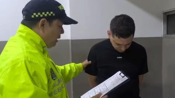Foto de archivo de la Policía, Capturan a Rey de las Estafas en Bucaramanga