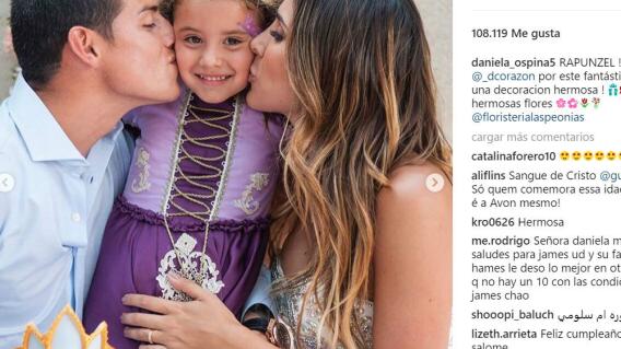3954_La Kalle - Cumpleaños de la hija de James - Foto Instagram 3954_La Kalle - Cumpleaños de la hija de James - Foto Instagram