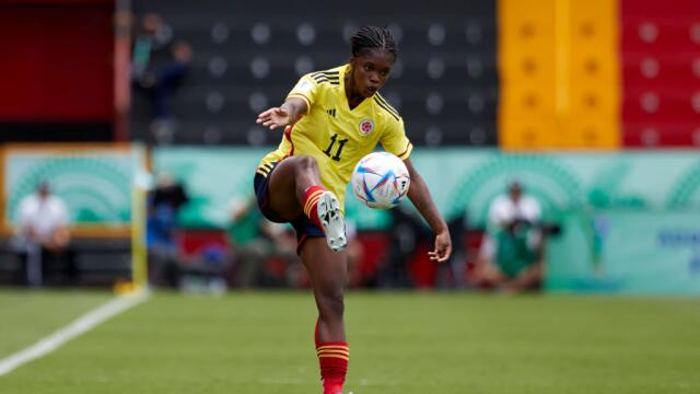 Linda Caicedo, figura de la Selección Colombia femenina Sub-20. Linda Caicedo, figura de la Selección Colombia femenina Sub-20.