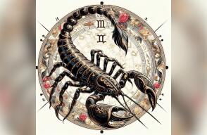 Imagen referencial signo del zodiaco Escorpio
