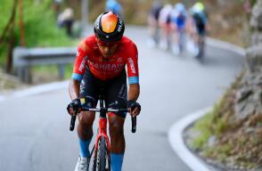 Santiago Buitrago, en la etapa 12 del Giro de Italia 2022 Santiago Buitrago, en la etapa 12 del Giro de Italia 2022