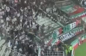 Disturbios en estadio Palogrande tras derrota del Once Caldas dejaron 28 lesionados