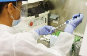 370397_Test coronavirus. Foto: AFP
