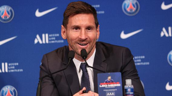 Lionel Messi, nuevo jugador del PSG Lionel Messi, nuevo jugador del PSG