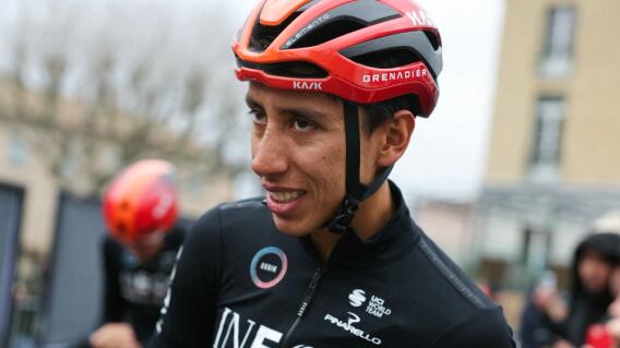 Egan Bernal, ciclista colombiano del INEOS Grenadiers que sueña con el título de la París Niza 2024 Egan Bernal, ciclista colombiano del INEOS Grenadiers que sueña con el título de la París Niza 2024
