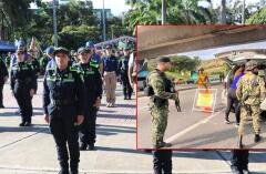 Aumenta la seguridad en Santander tras tensión por paro armado 