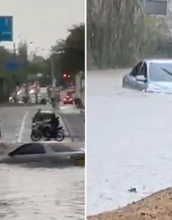 Fuertes lluvias causaron estragos en Cali